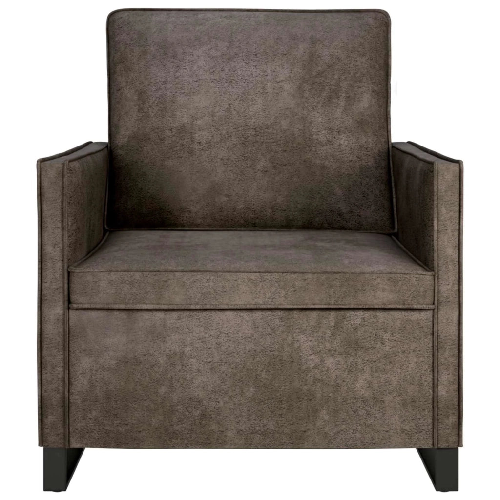 Divano Singolo Grigio Scuro 70 x 81 x 82 cm 42040989