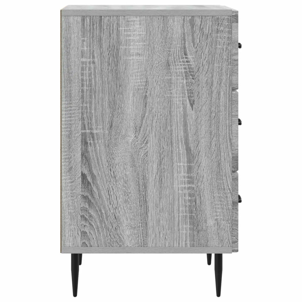 Armadio da Notte con cassetto Grigio Sonoma 43 x 41 x 66,5 cm 894791