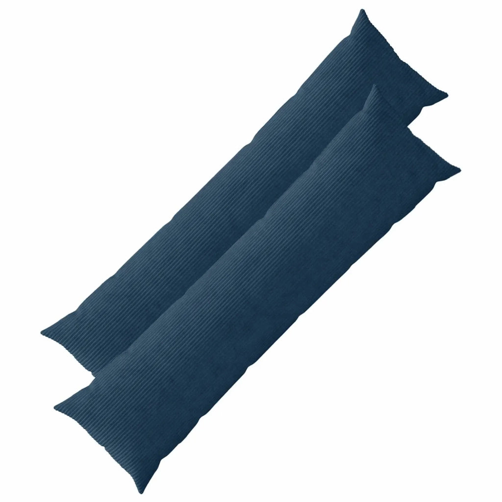 Federa 2 pcs HEERLEN Blu navy 40 x 145 cm corduroy 908900