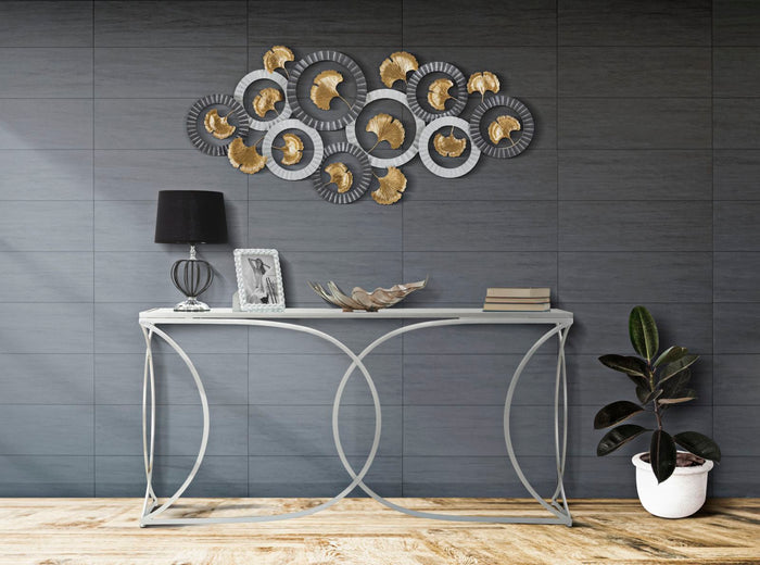 Pannello Arty 126x5x58 cm in Ferro Multicolor