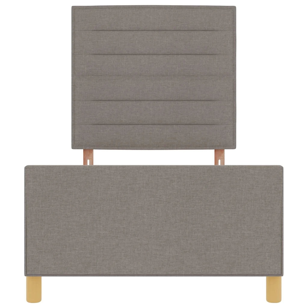 Struttura del letto con testiera Talpa 90 x 190 cm Tessuto 3344617