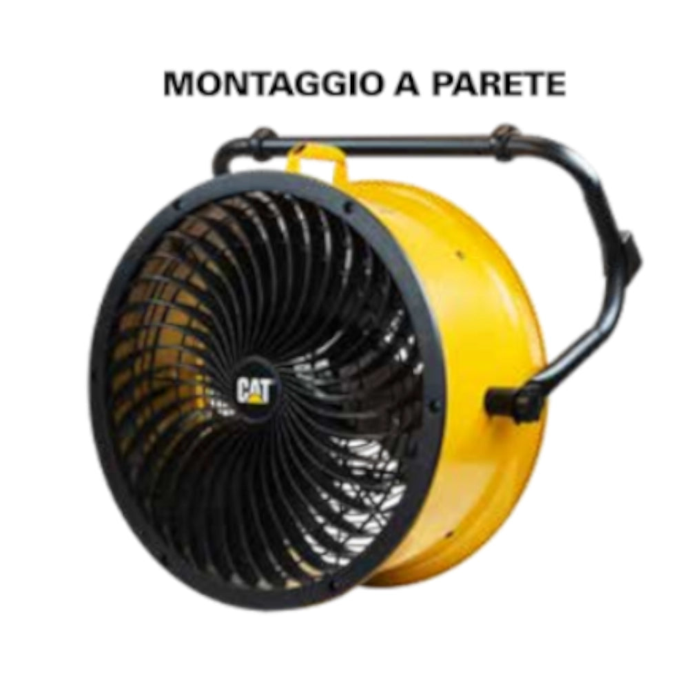 Ventilatore Industriale Caterpillar HVD18-AC Ø45 cm 1200W CT003 con 4 Velocità, Montaggio a Parete, Struttura Robusta