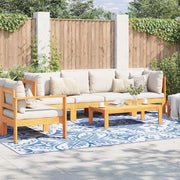 Tappeto da esterno ARAKIL Azzurro Baby e Bianco 400 × 300 cm 42003500
