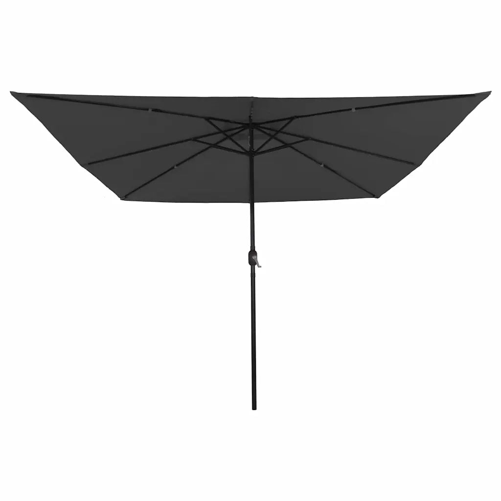 Ombrello da giardino Antracite 295 x 295 x 245 cm 42003662