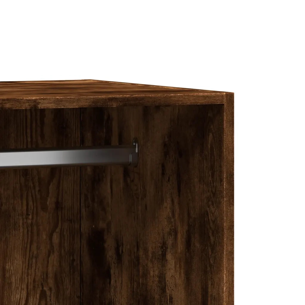 Armadio Rovere Fumo 48x41x102 cm in Legno Multistrato 840818