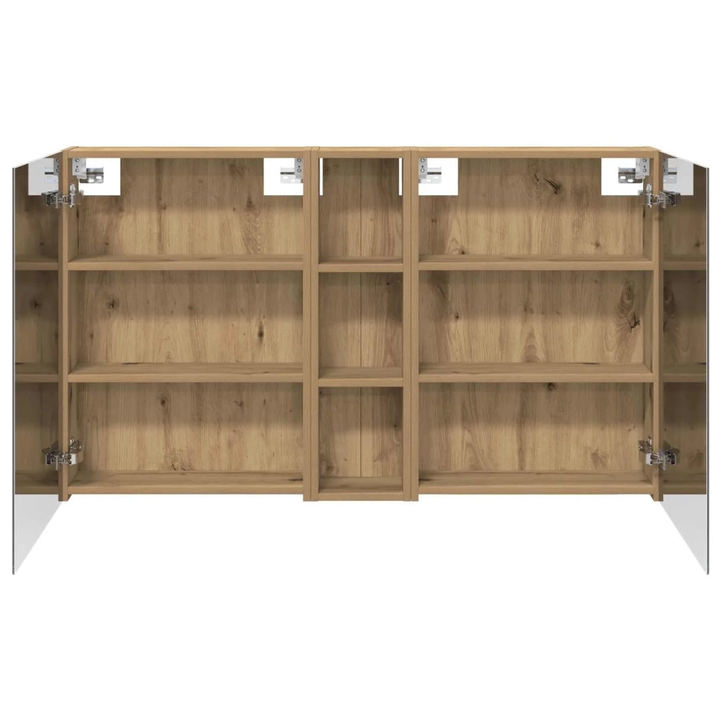 Set di Armadi da Bagno con lo scaffale 3 pcs 120 x 14,5 x 70 cm 3403751