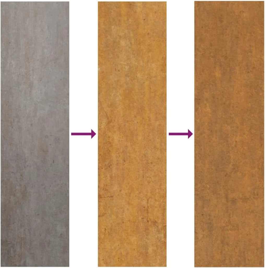 Fioriere da parete 2 pz Acciaio Corten Grigio 53x10x17 cm, Vasi da esterno, Fioriere da esterni, Raised Bed, Fioriera Balcone, Vasi Balcon - 823686