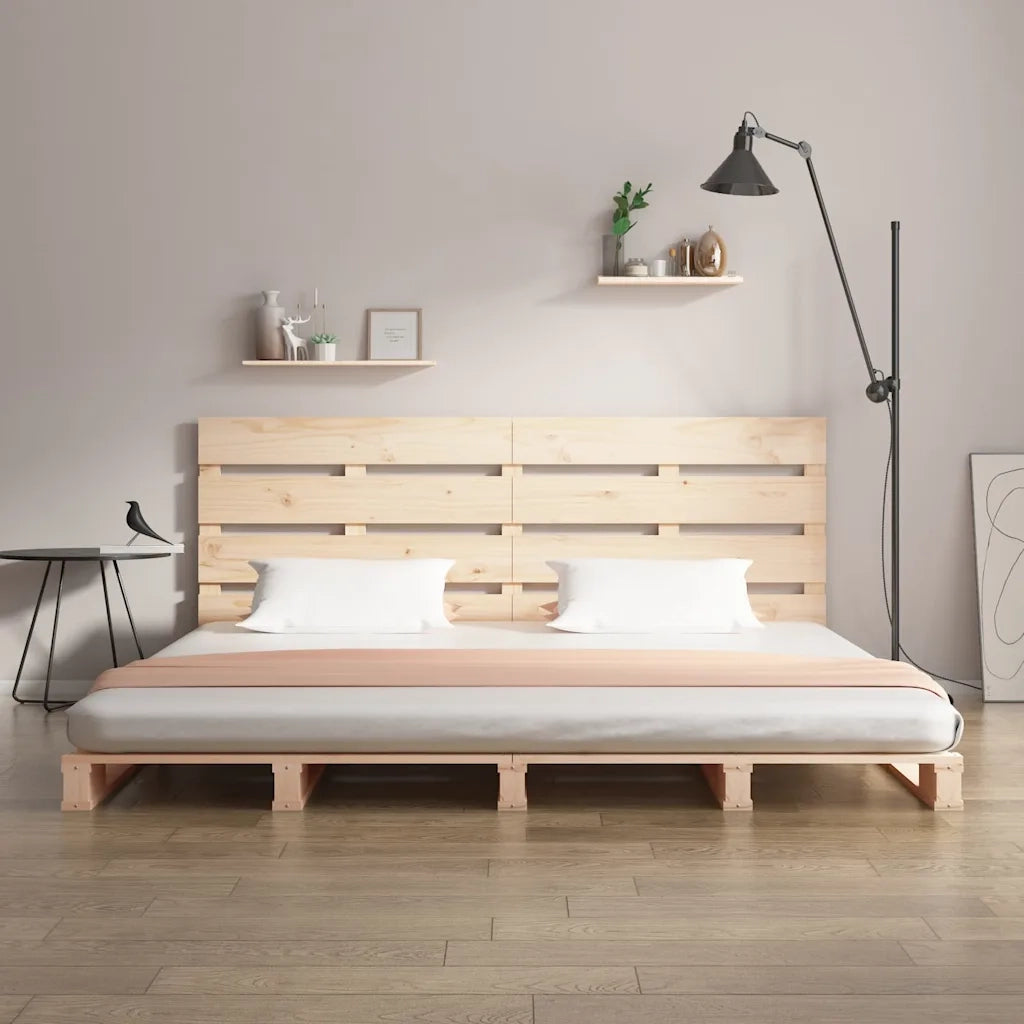 Letto senza Materasso 140x190 cm in Legno Massello di Pino 3190505