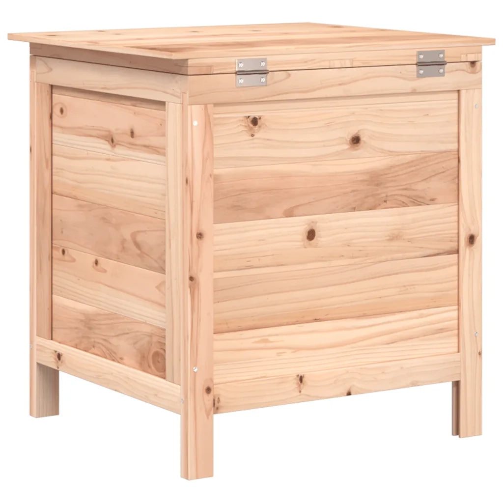 Contenitore da Giardino 50x49x56,5 cm Legno Massello di Abete 364748