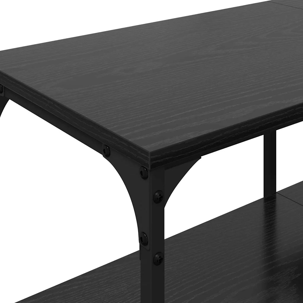 Mobile TV-Credenza per TV-Console TV Rovere Nero 201 x 35 x 45 cm