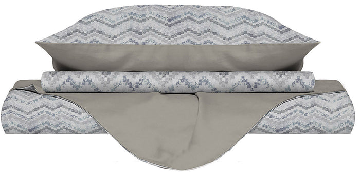 Copripiumino 1 Piazza e Mezzo con Federe Stampato Jakarta