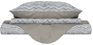 Copripiumino Singolo con Federe Stampato Jakarta