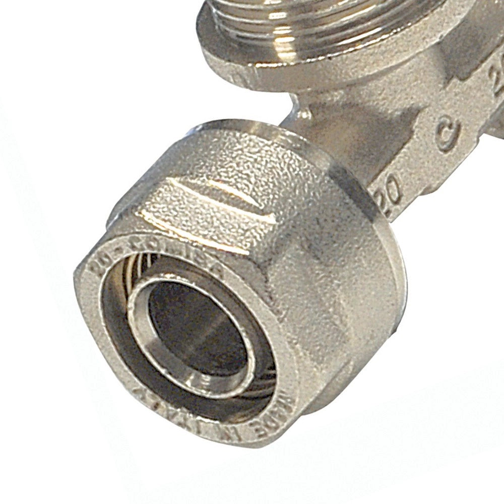 Raccordo a tee maschio diam.1/2x20 per multistrato