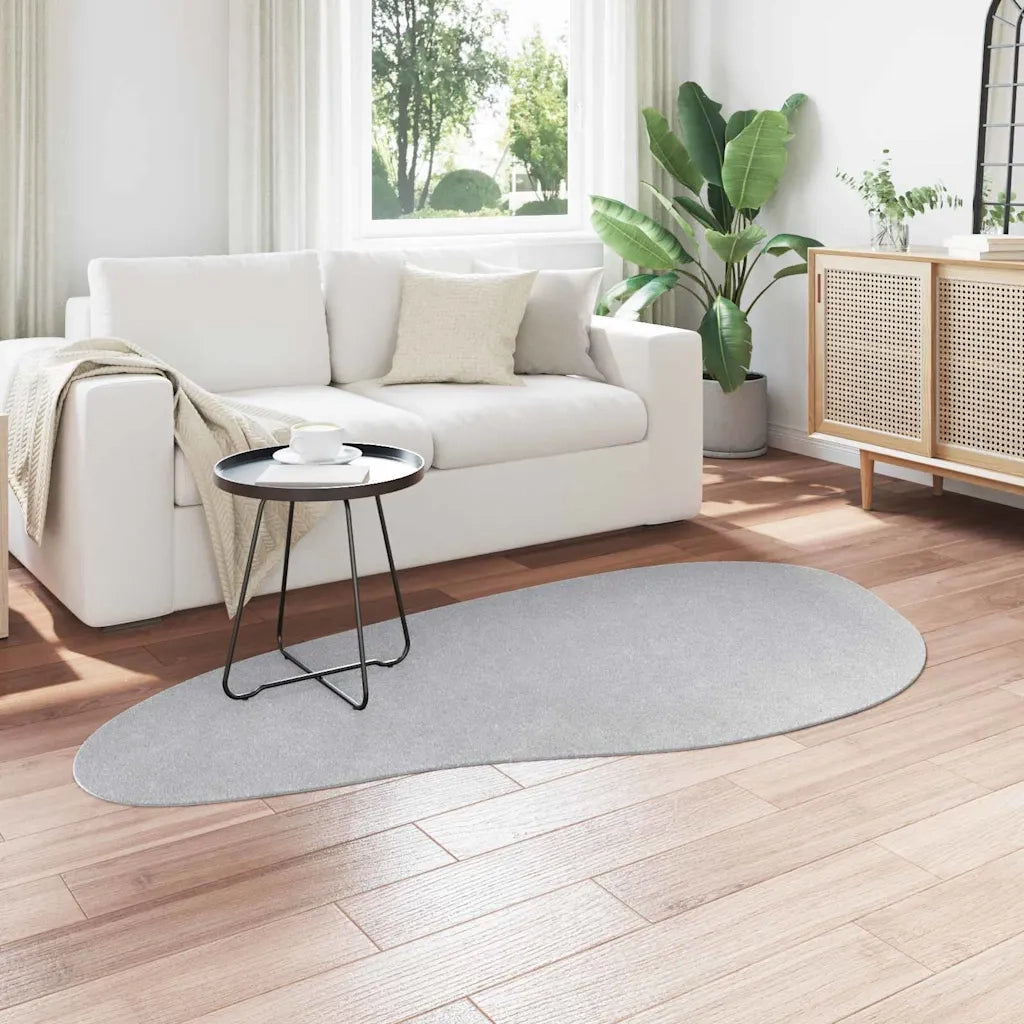 Tappeti per area HUARTE Grigio 100 x 200 cm Poliestere 4103783