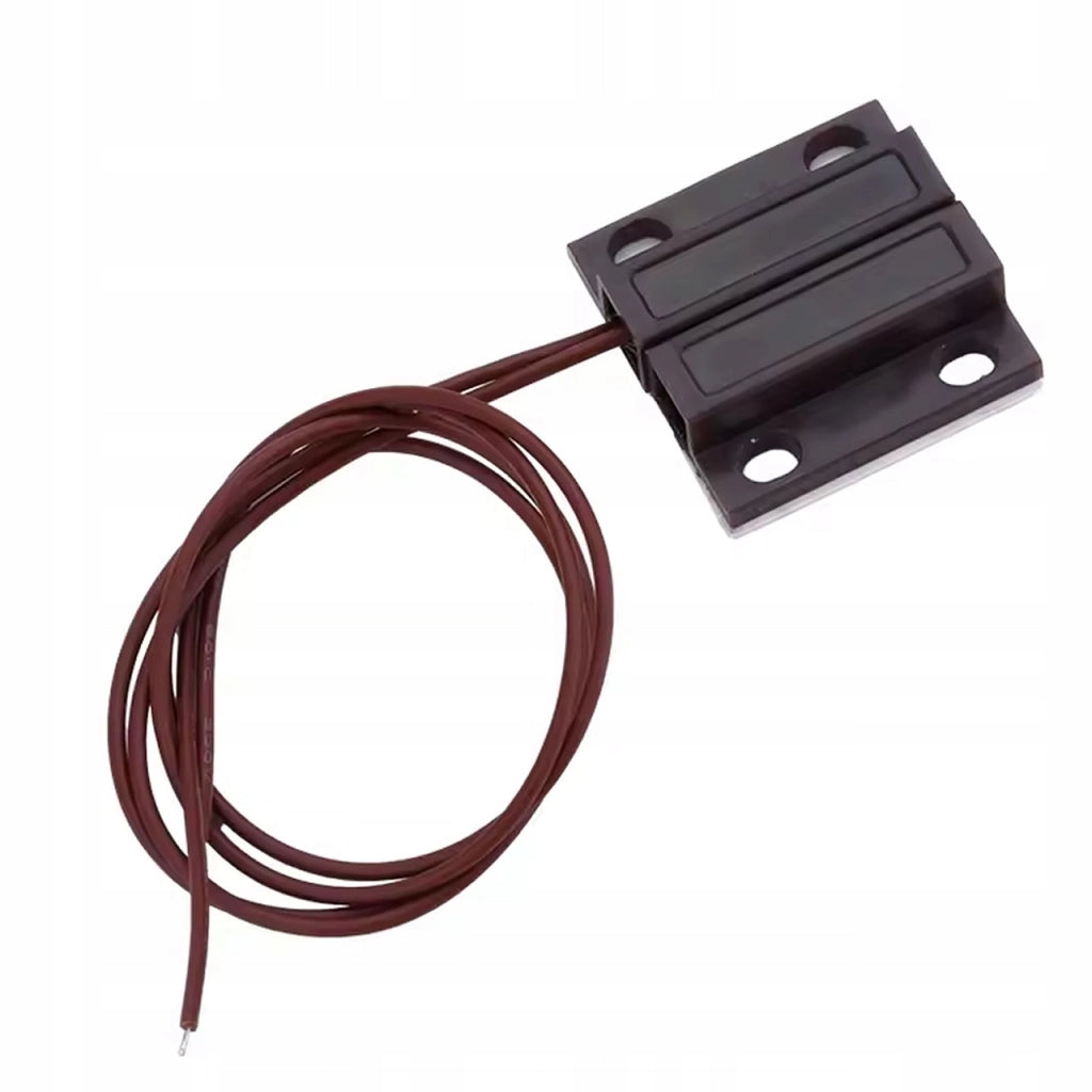 Sensore Magnetico MC-38 NO Marrone – Compatibile con Sistemi Sonoff, Shelly | Montaggio Interno | Senza Alimentazione