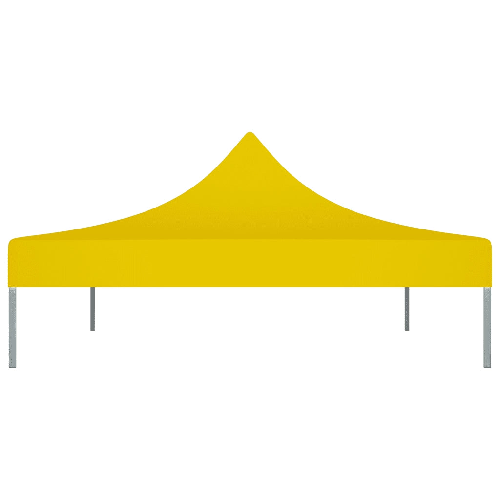 Tetto per Tendone per Feste 4,5x3 m Giallo 270 g/mÂ²