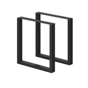 Vicco Gambe per tavolo Nero 70 x 72 cm Quadrato