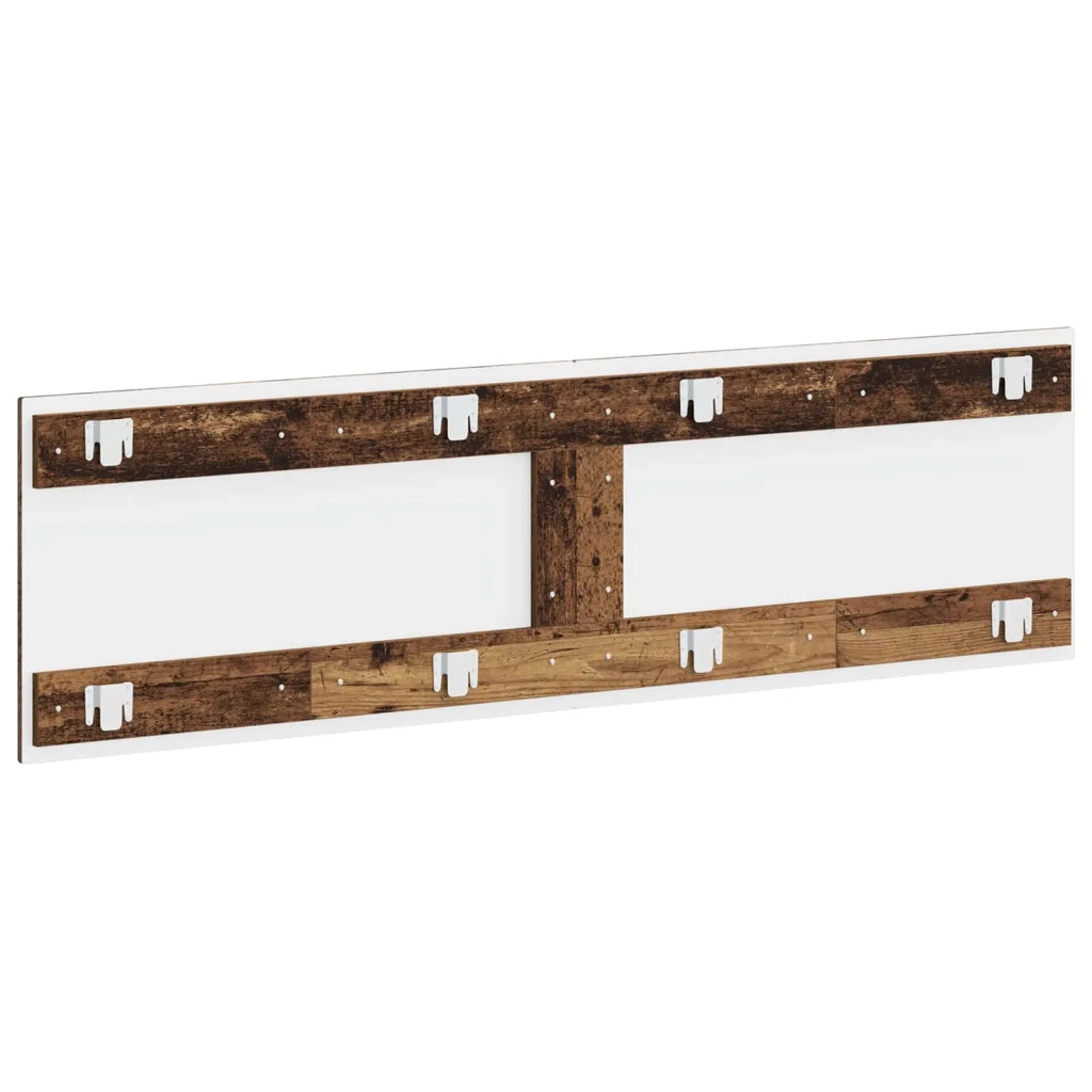 Testiera da Muro UTRECHT Legno antico Legno ingegnerizzato 897823