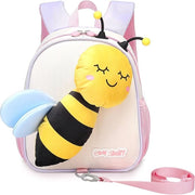 Ragazze e ragazzi zaino per bambini zaini per la scuola zaini per asilo nido con cartoon animali per bambini da 3 a 5 anni, colore blu scuro, Casual