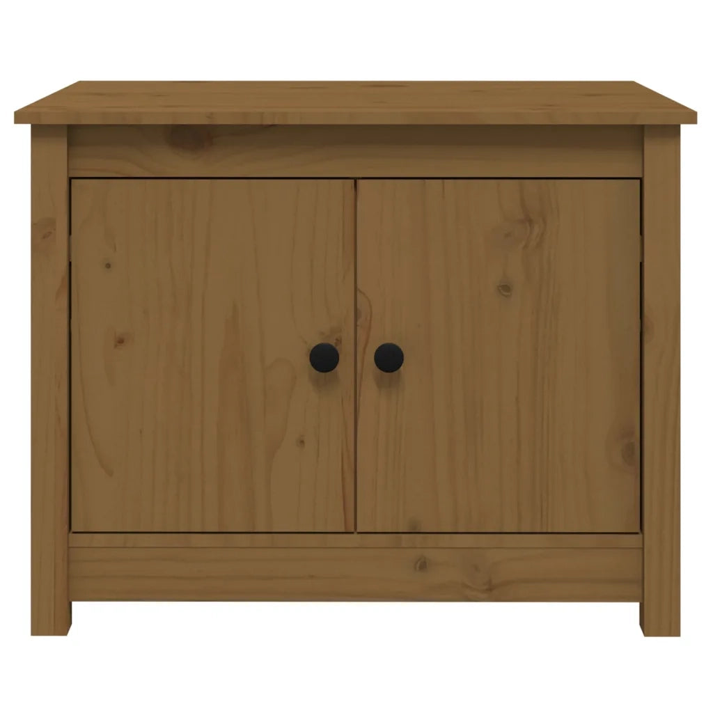 Tavolino da salotto | Tavolino da caff¨¨ | Tavolino da Soggiorno ambra 71x49x55 cm in Legno Massello di Pino
