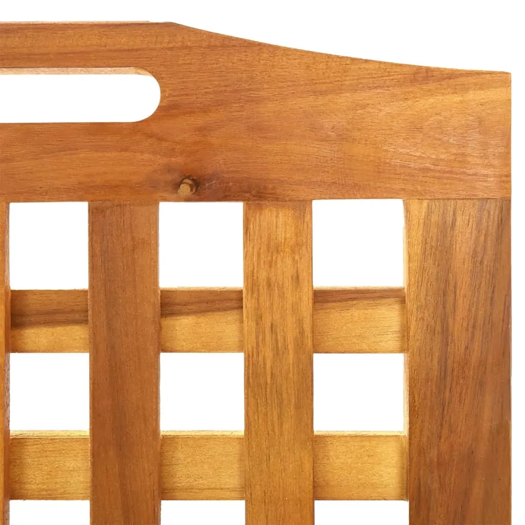Divisorio Ambienti | Divider per stanze | Paravento a 3 Pannelli 121,5x2x180 cm Legno Massello di Acacia