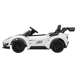 Macchina Elettrica per Bambini Licenza Ufficiale Maserati GT2 10,8V 5,4Ah Bianco