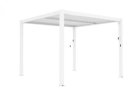 Pergola Bioclimatica 4x4 m in Alluminio Bianco