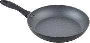 Padella Antiaderente Adatta Per Fornelli Induzione - Grande Padella da Cottura - Cuoci con Poca o Nessuna Olio per Pasti Salutari - Maniglia con Grip Morbido - Alluminio Forgiato a Marmo Metallico - 28 cm