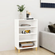Credenza Bianca 57x35x90 cm in Legno Multistrato 806121