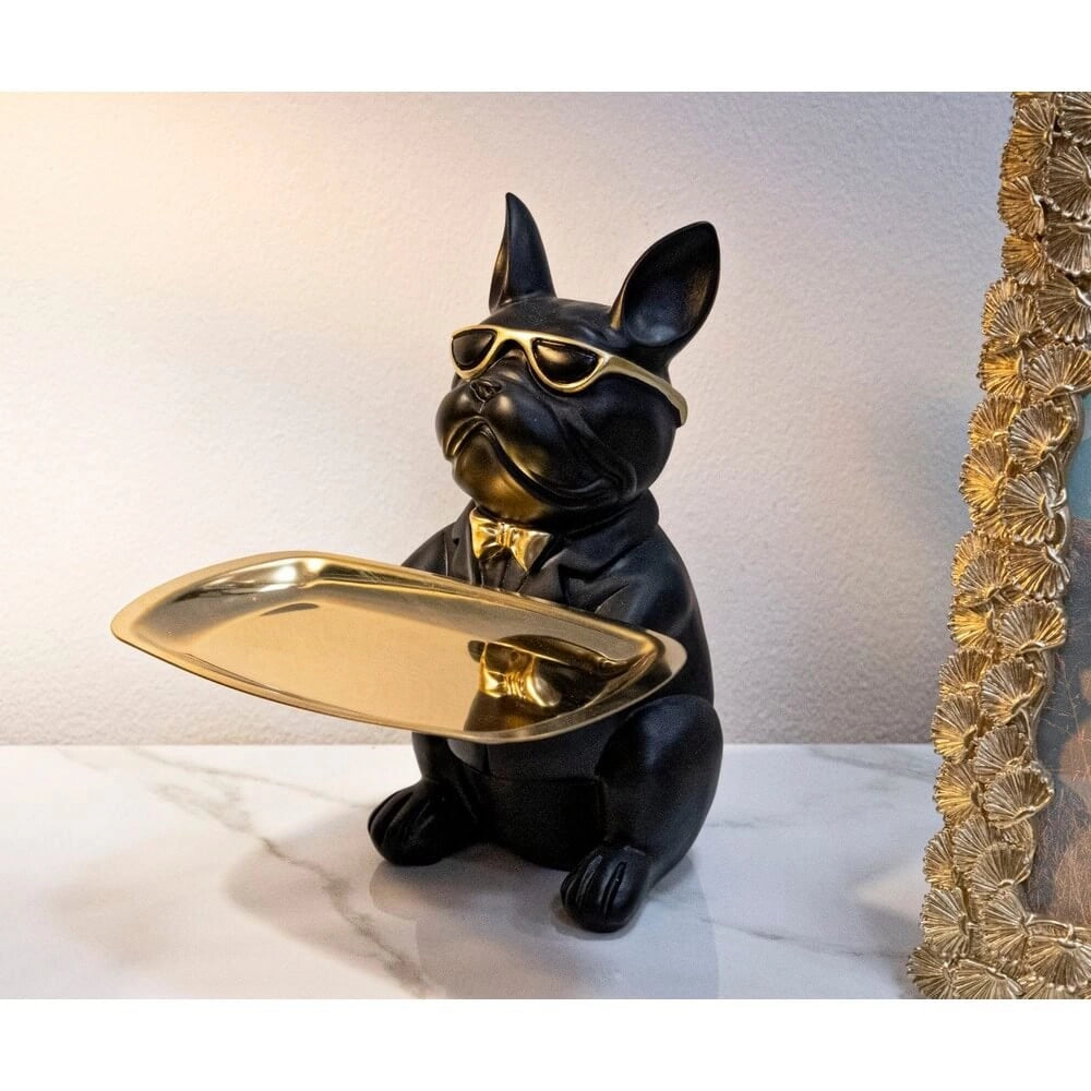 Scultura bulldog svuota tasche cm 19X20X23,5 - BULLDORG