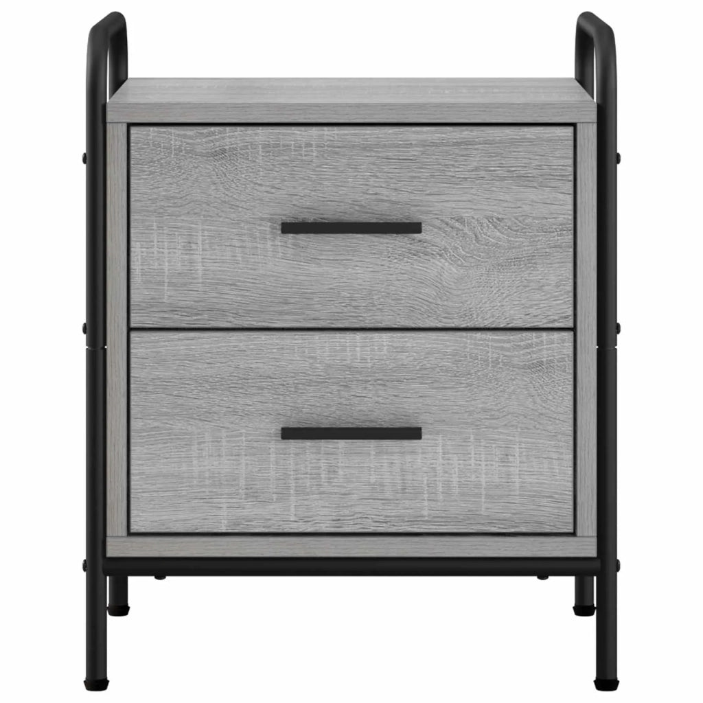 Armadio da Notte Sonoma grigio 40 x 30 x 50 cm 8013488