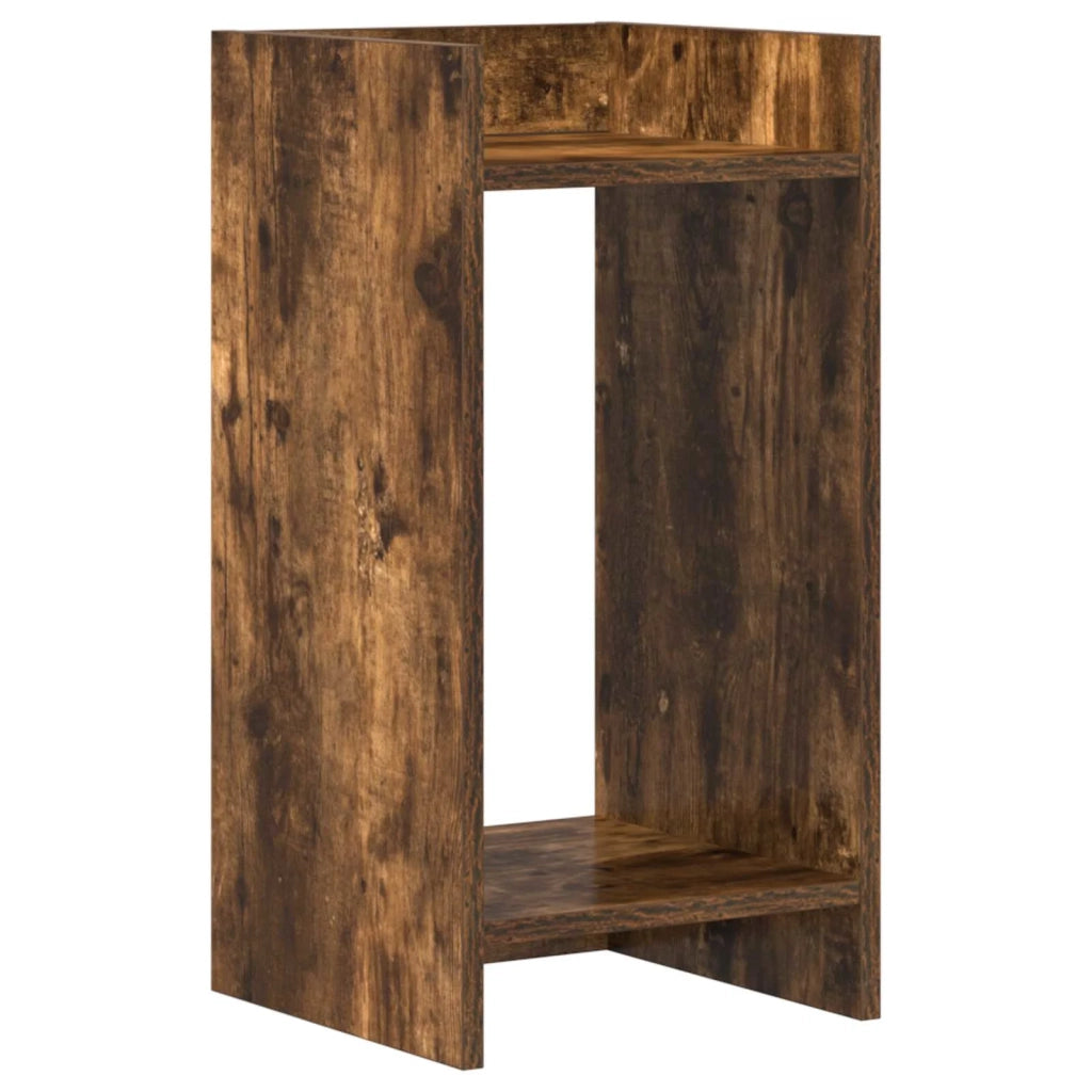 Supporto per piante 2 pcs Quercia Affumicata 30 x 30 x 60 cm 899603