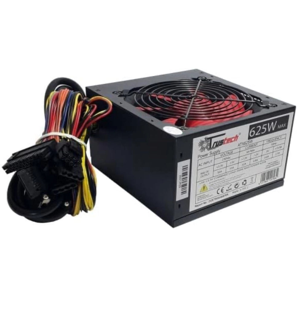 Alimentatore Per PC Desktop 625w ATX 20/24pin 8 connettori 625W Con Ventola