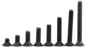 Bout rotondo a testa svasata - 200 pezzi - M3 - Inclusa scatola di conservazione - Ideale per vari progetti
