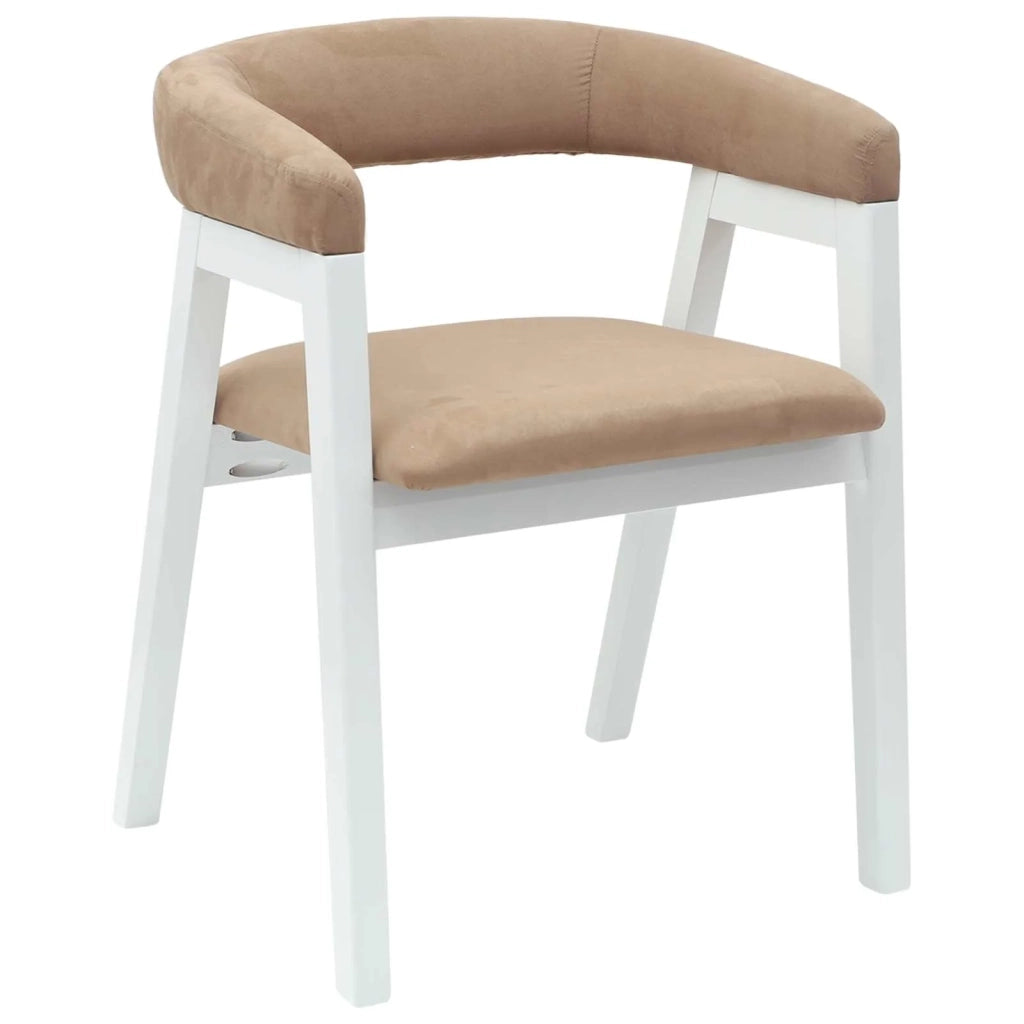Sedie da pranzo 2 pcs Bianco 54 x 57 x 73 cm