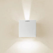 Trade Shop - Applique Led Cubo Lampada Da Parete 10w 1300lm Luce Regolabile Updown Ip65 - -bianco Naturale      -