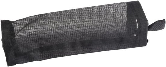 Organizzatore per sacchetti di plastica a muro - 2 colori - Raccoglitore di spazio per sacchetti di plastica - Dispenser per sacchetti di plastica - Fissaggio semplice (nero) .