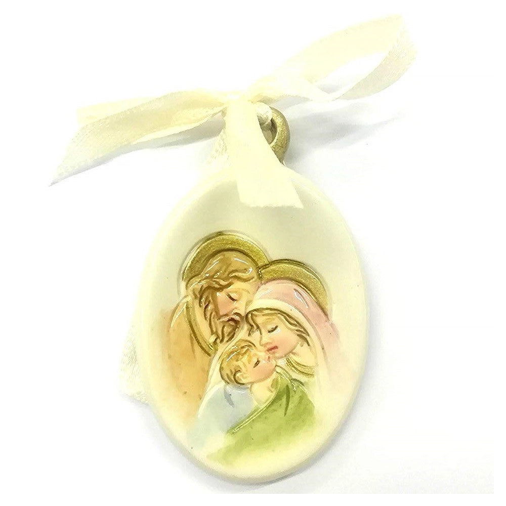 Trade Shop - Set 12 Pezzi Bomboniera Bomboniere 5x3.5cm Trinità Maria Giuseppe Appendino -