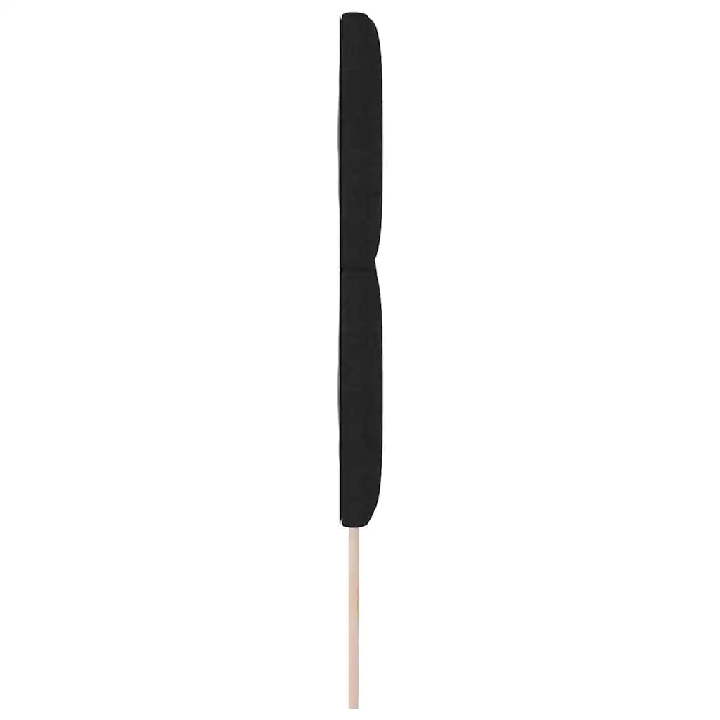 Testiera con testiera Nero 144 cm Pelle Sintetica 3337914