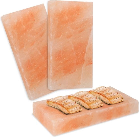 Accessorio per BBQ Zout TILE 20 cm x 10 cm x 2,5 cm 2X