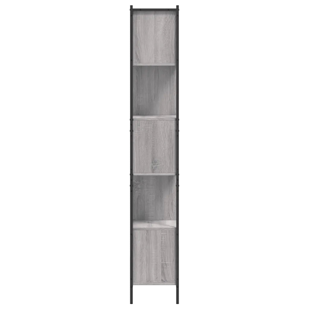 Libreria Grigio Sonoma 72x28x172 cm in Legno Multistrato 3213655