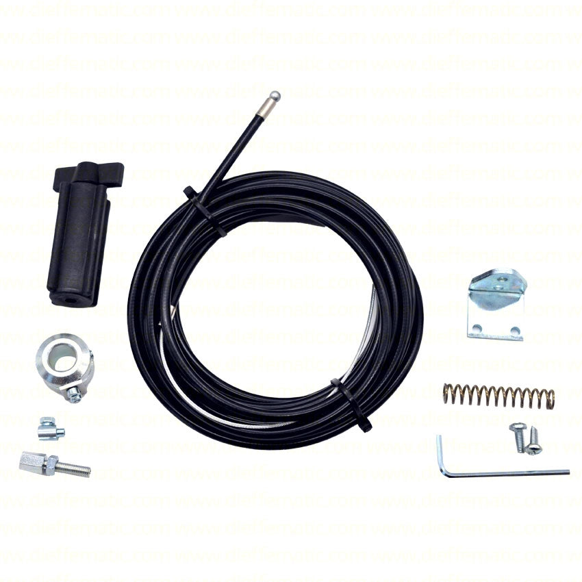 DISPOSITIVO SBLOCCO ESTERNO + CAVO E GUAINA 5 METRI X ATTUATORE 390 FAAC 401057