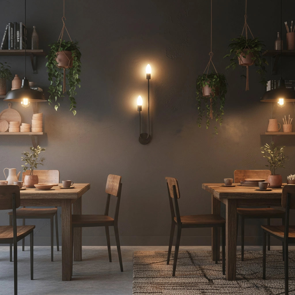 Lampada Da Parete APP1147-2W Black