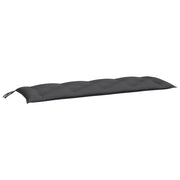 Cuscino per Panca | Cuscini per sedie Antracite 150x50x7 cm in Tessuto Oxford