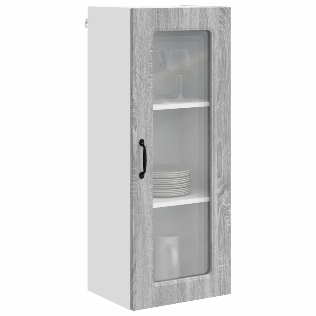 Mobile da cucina con lo scaffale-Armadio da cucina Grigio Sonoma 40 x 31 x 100 cm 860289