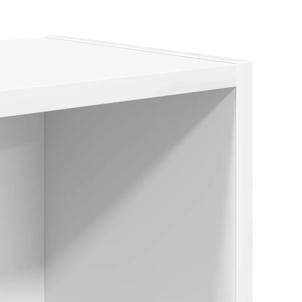 vidaXL Libreria Bianca 31x24x52 cm in Legno Multistrato