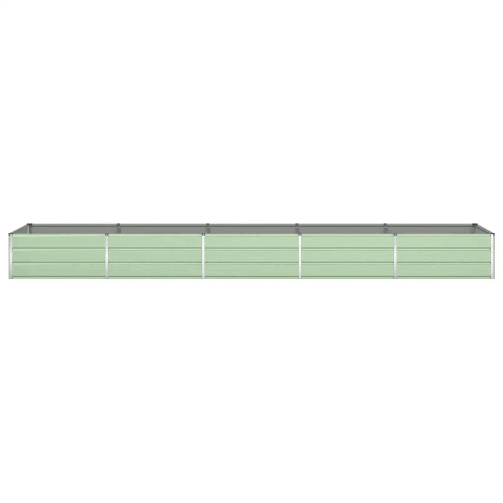 Fioriera Verde Pastello 480 x 100 x 45 cm Acciaio zincato