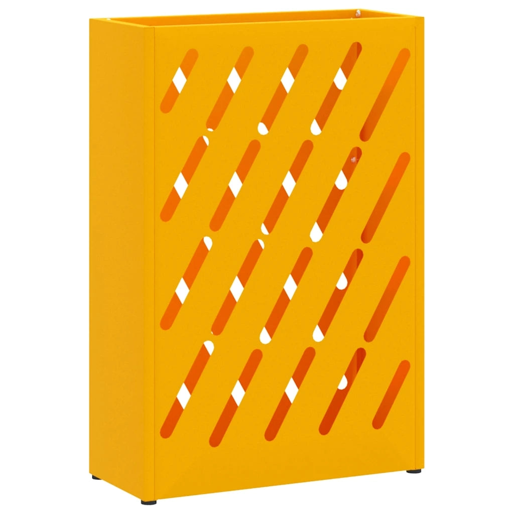 Supporto per Ombrellone giallo senape 28 x 12 x 41 cm Acciaio CFW6205071