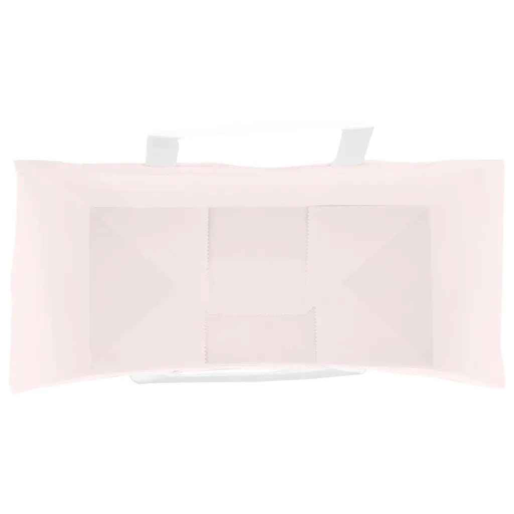 vidaXL Sacchetti di Carta 250 pz con Manici Rosa 26x12x35 cm