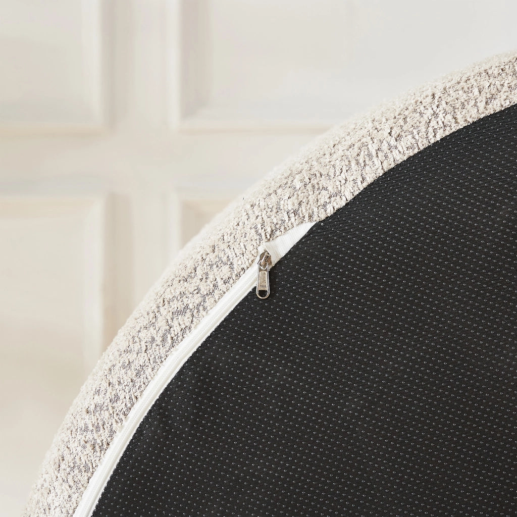 Poltrona Letto Singola in Tessuto Chenille ¨C Xylo ¨C Relax, Grigio